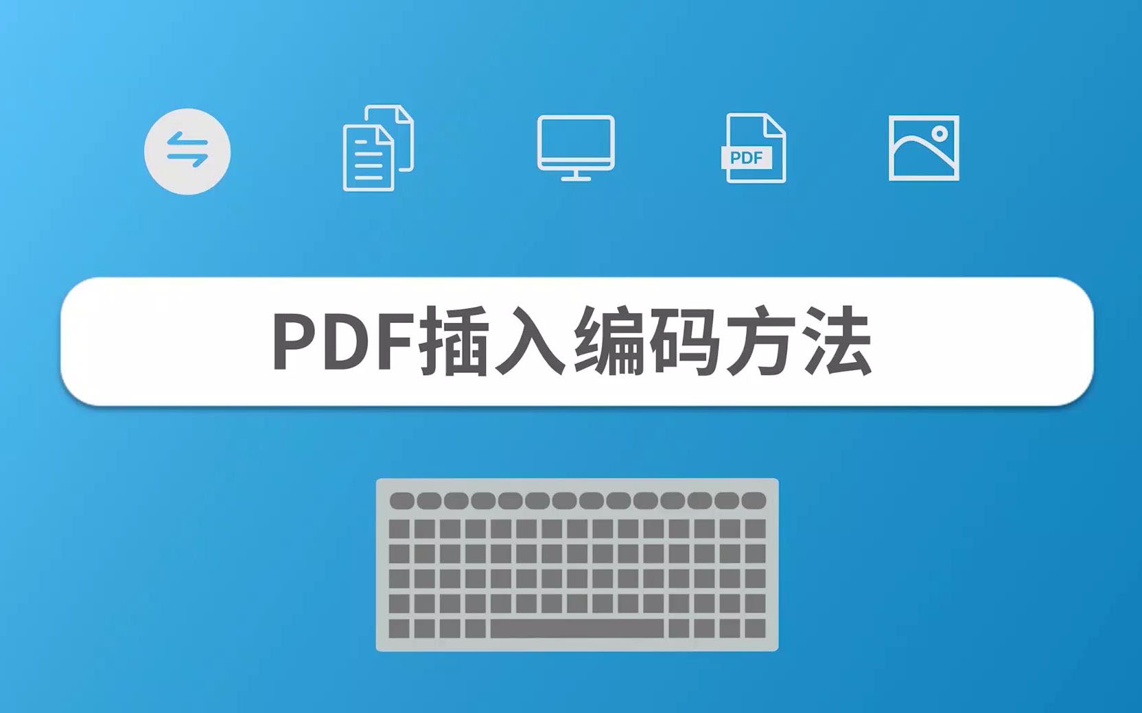 PDF数字编码